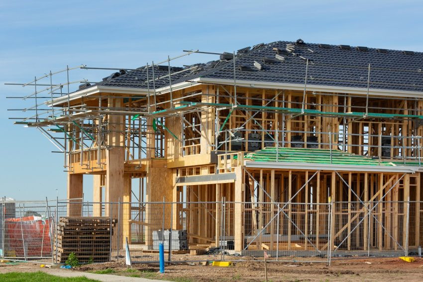 new house construction